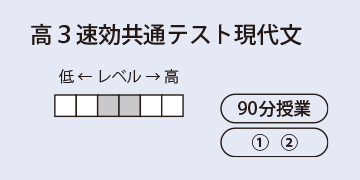 高３速効共通テスト現代文