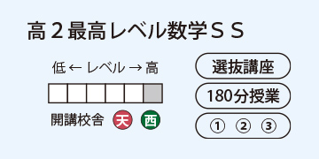 高2最高レベル数学SS