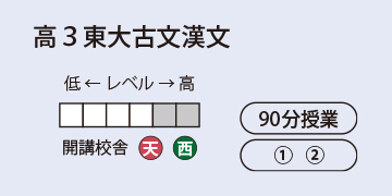 高3東大古文漢文