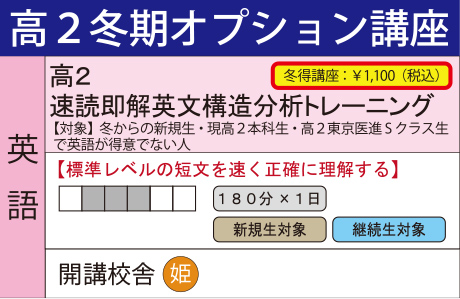 速読即解英文構造分析トレーニング