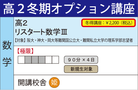 リスタート数学Ⅲ