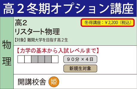 リスタート物理